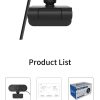 1080P HD Mini Webcam with microphone usb interface supports laptop desktop computer suitable for live video call conference