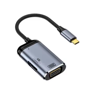 USB C 6-in-1 Multi-device Compatible Extension Hub Universal TYPE C 3.1 Usb Hub PD100W 5 in 1 USB c Docking Station VGA 4k